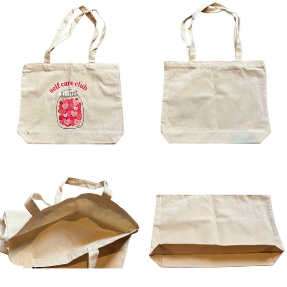 COPY - Self Care Club - 4 item bundle - tote, lip scrub, earrings, & mindfulnes… - Picture 4 of 14